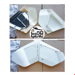 قاب بغل(جفتی)فابریک ایکسل XL ژاپن تک رنگ سفید