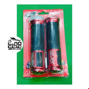 سر دسته فلزی نگین دار قرمز خارجی 