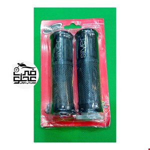سر دسته فلزی نگین دار مشکی خارجی 